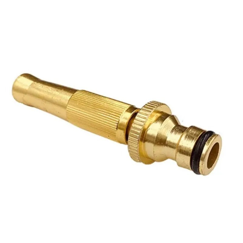 Brass Spray Nozzle Adjustable High Pressure  &😊Copper Nozzle Water Nozzle Garden Spray 4 Mode High Pressure Brass Direct & 🔥Household Brass Water Gun Spray Nozzle Adjustable High Pressure