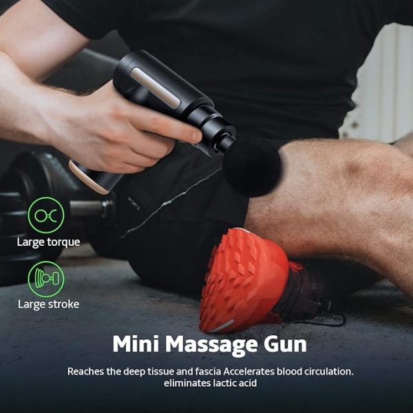 Mini Massage Gun: Portable, Powerful, and Quiet Deep Tissue Relief