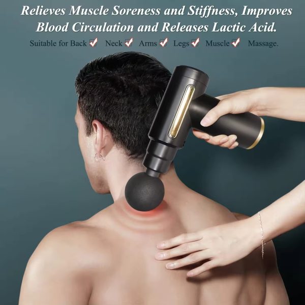 Mini Massage Gun: Portable, Powerful, and Quiet Deep Tissue Relief