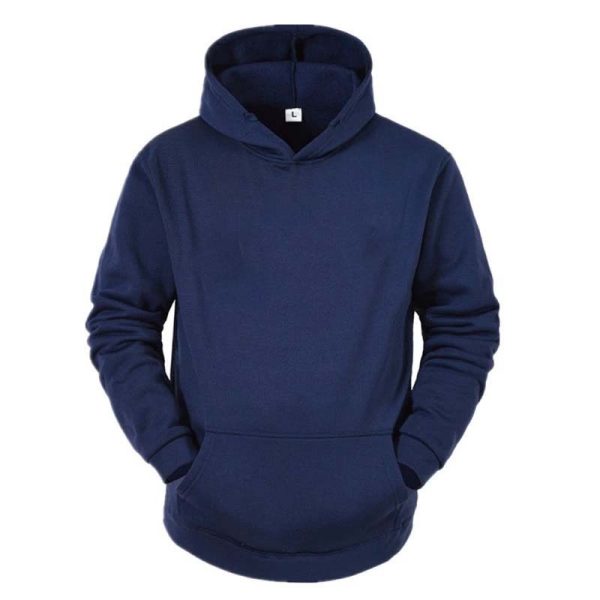 Men's Long Sleeve Solid Color Sweatshirt - Casual & Comfortable Fashion