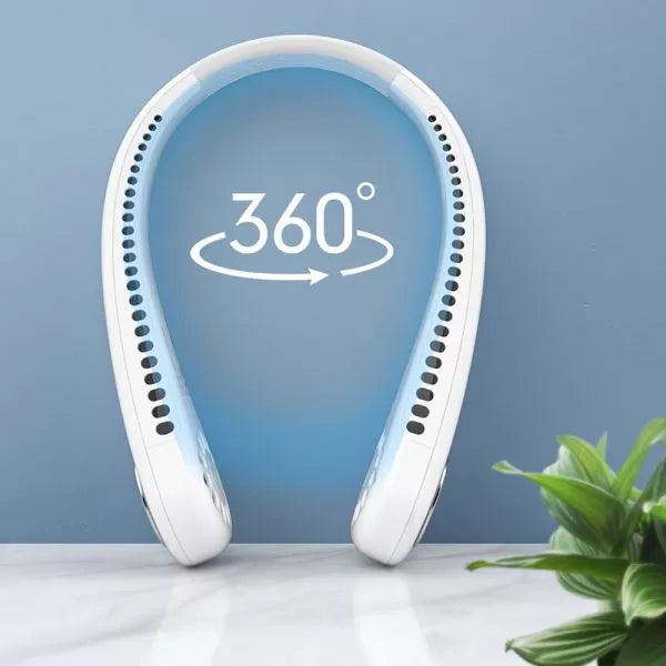 ✨Portable Rechargeable Neck Fan Usb✨&✨Comfortable Neck Fan✨&✨Soothing Hands-Free Neck Fan✨